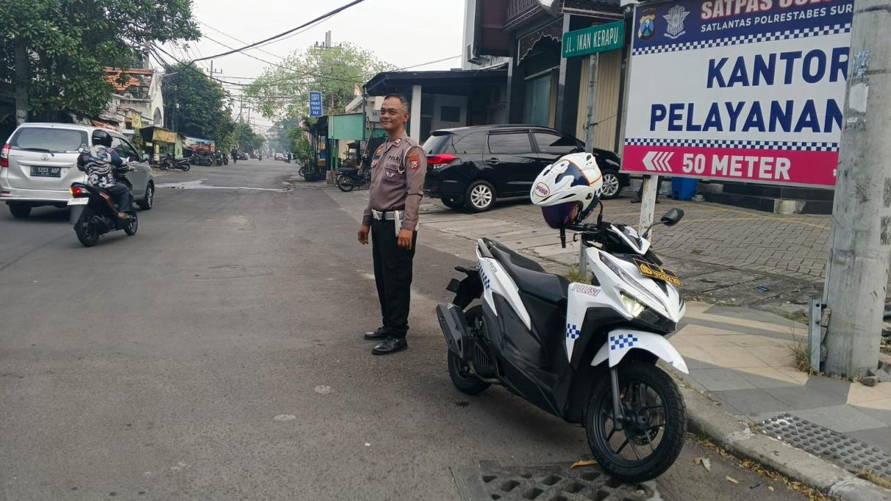 Antisipasi Maraknya Calo Sim di Colombo, Polisi Gelar Patroli Rutin