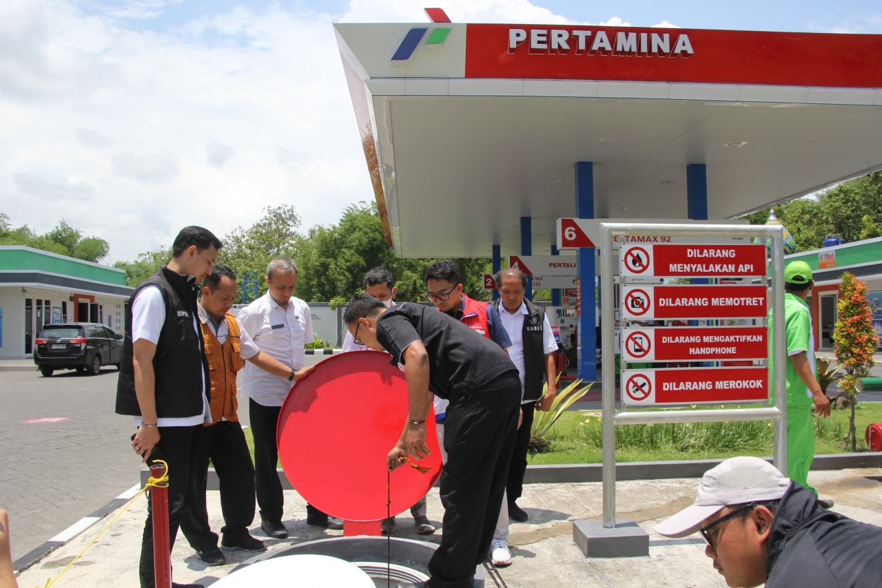 Polres Kediri Kota Sidak Sejumlah SPBU Respon Keluhan Warga Soal Kualitas BBM