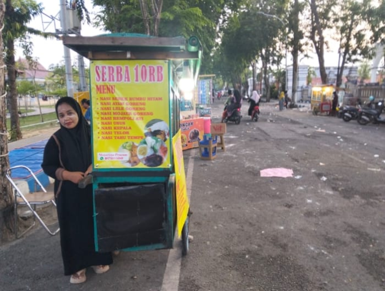 Demo F.A.M di Sampang Berakhir Rusuh, Puluhan PKL Terpaksa Tutup Karena Gas Air Mata