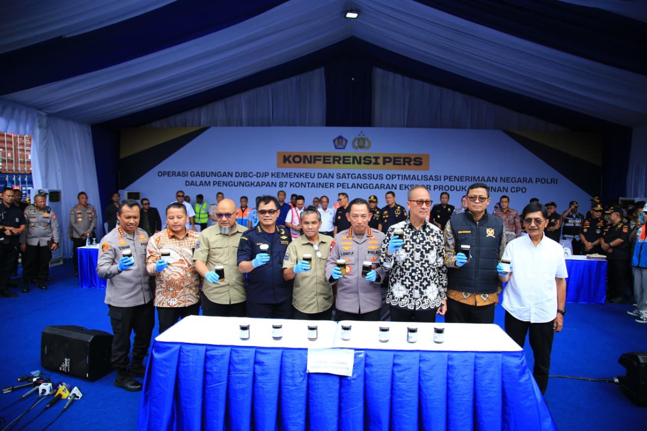 Temukan Pelanggaran Ekspor Produk CPO, Kapolri: Perintah Presiden Kurangi Kerugian Negara! 