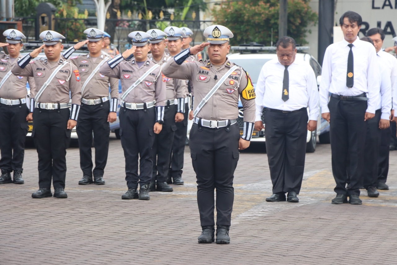 Polres Pasuruan Gelar Operasi Zebra Semeru 2025, Prioritaskan Penurunan Pelanggaran dan Kecelakaan Lalu Lintas