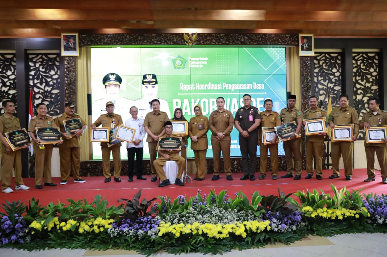 Rakorwasdes 2025, Bupati Subandi Apresiasi 10 Desa Dengan Tata Kelola Desa Sangat Memadai