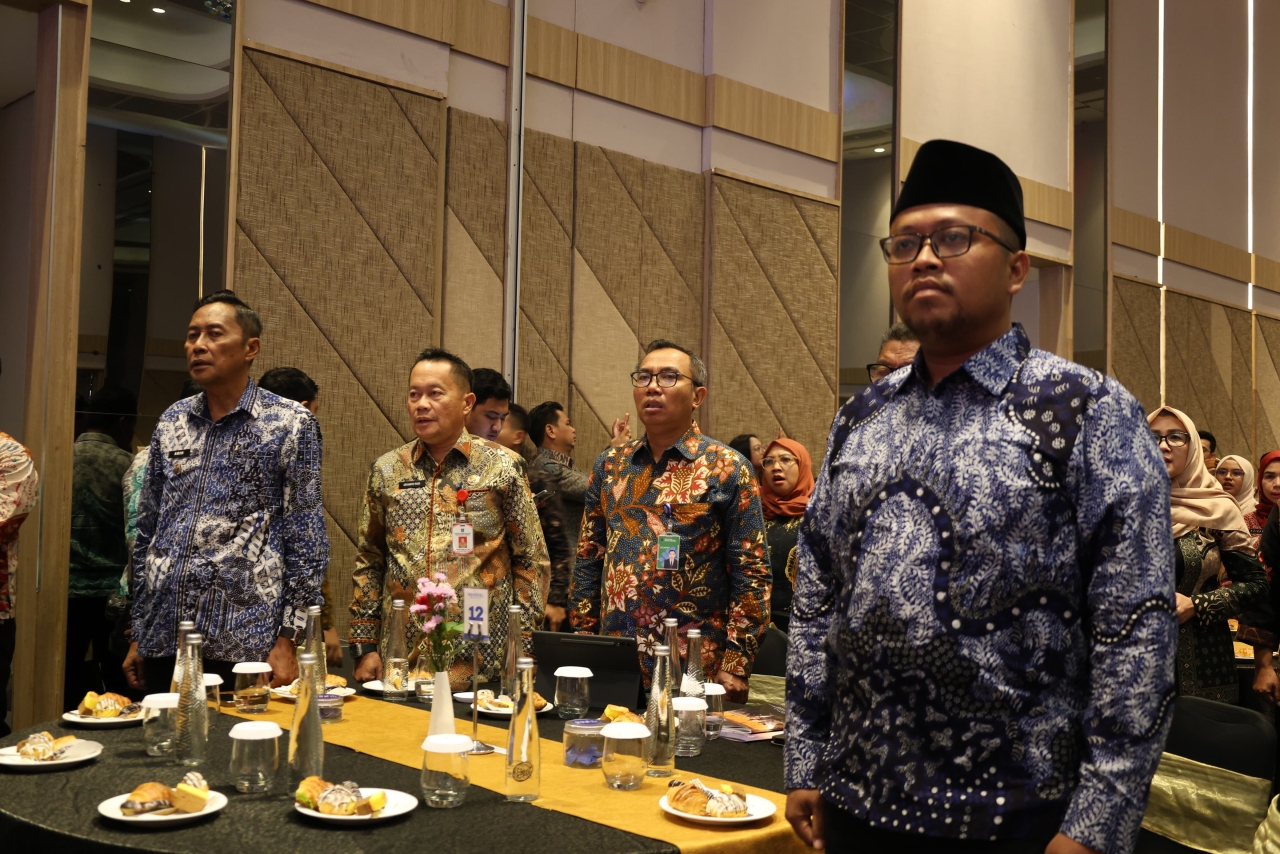 Pemkab Sampang melalui Wakil Bupati Ahmad Mahfudz menghadiri"Unggul" IKK Award 2025 ​