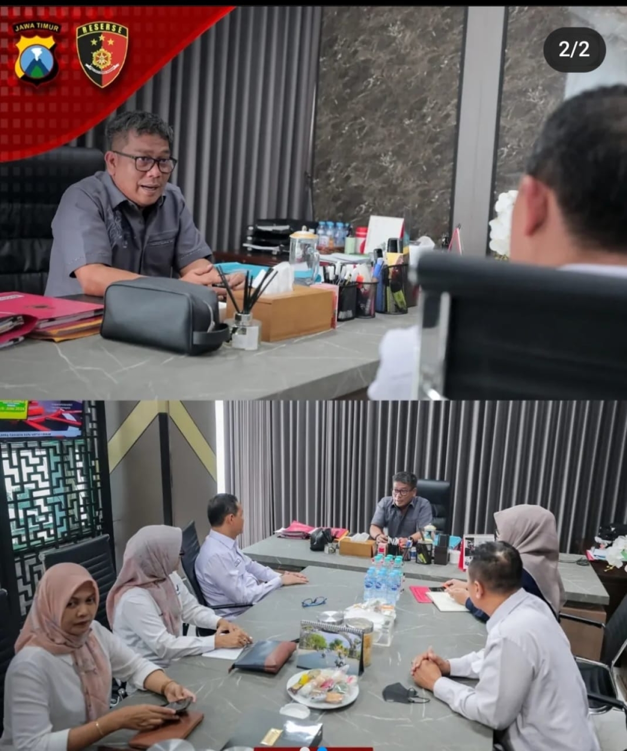 Ditreskrimsus Polda Jatim Terima Kunjungan Resmi BBPOM Surabaya, Perkuat Sinergi Penegakan Hukum