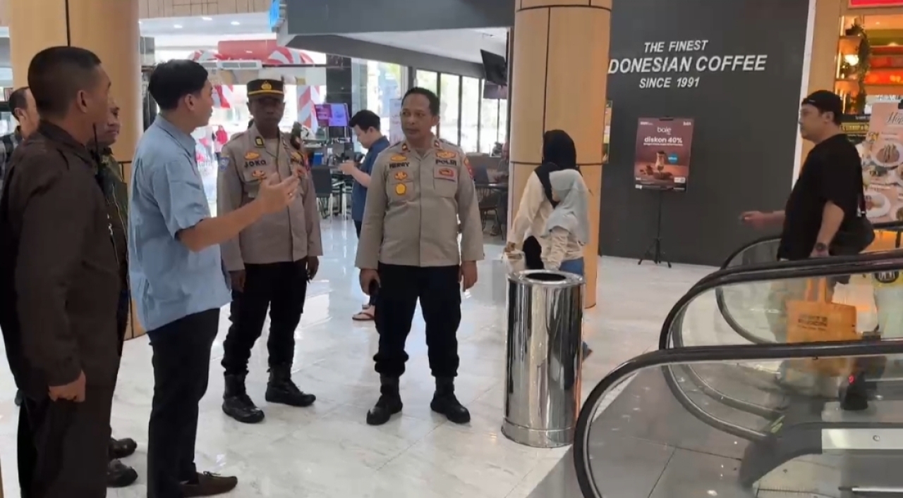 Libur Nataru, Polresta Sidoarjo Masifkan Patroli di Pusat Perbelanjaan