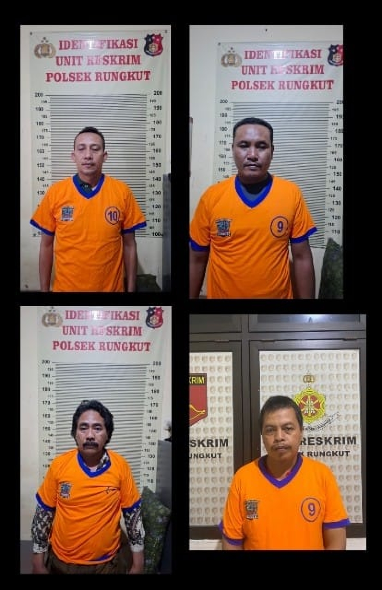 Jual Motor Curian via Online, Empat Penadah Diamankan Polsek Rungkut