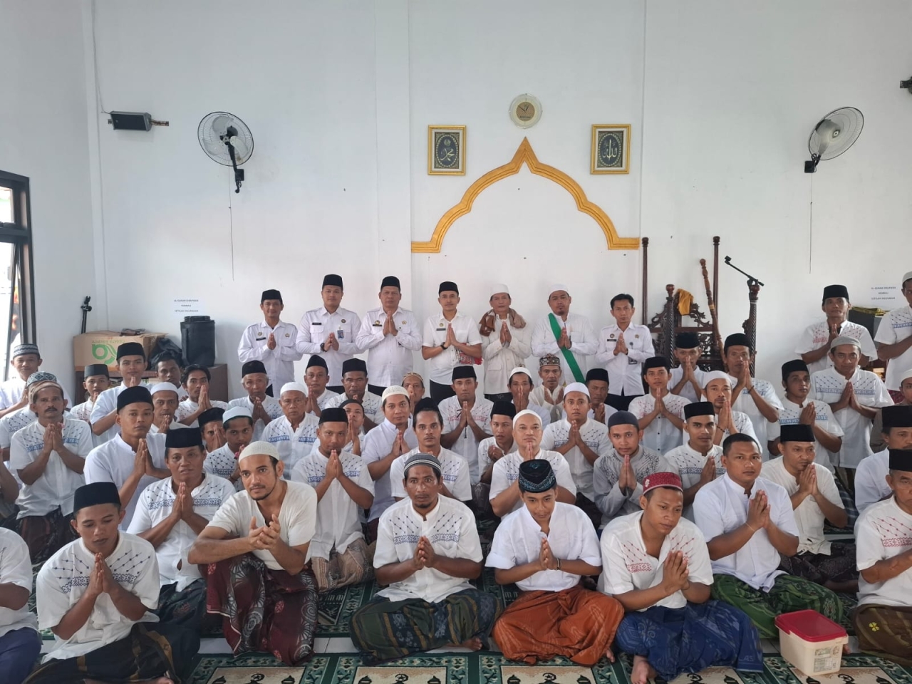 Wujudkan Solidaritas dan Menyambut Tahun Baru, Rutan Kelas IIB Sampang Kirim Doa bagi Warga Terdampak Bencana