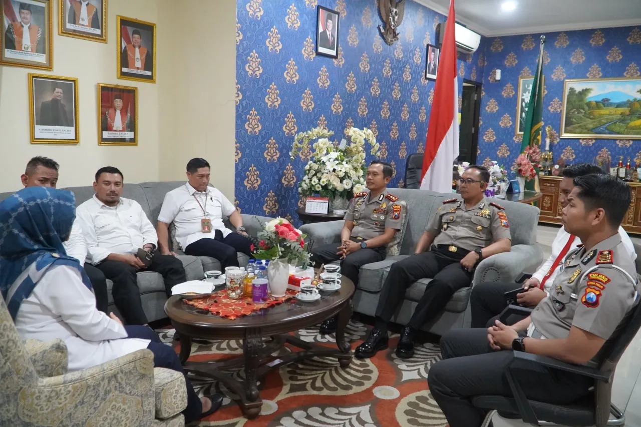 Kapolres Pasuruan Perkuat Sinergi Forkopimda, Sambangi DPRD, Kejaksaan, dan Pengadilan