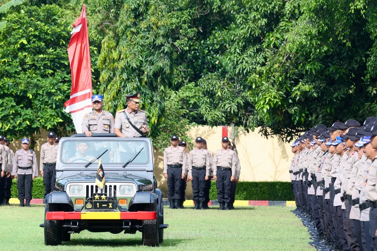 Kapolda Jatim Buka Pendidikan Bintara Polri Sampaikan Pesan Tegas Jaga Integritas