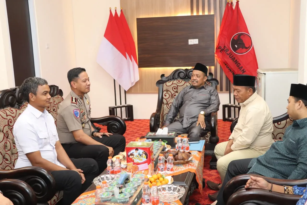 Perkuat Sinergitas Kapolres Sumenep Jalin Silaturahmi dengan Bupati dan Ketua DPRD