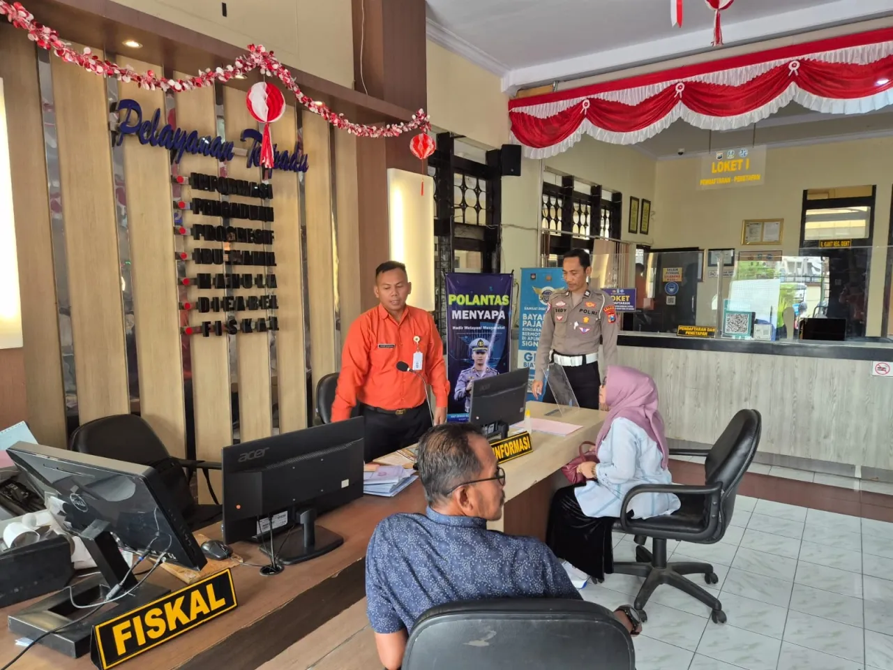Polantas Menyapa : Polres Bondowoso Wujudkan Pelayanan Cepat dan Tepat dengan 3S