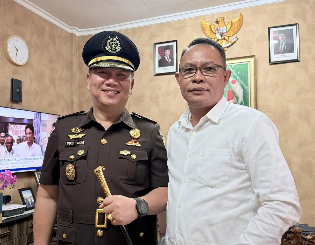 Ketua PAMI-Perjuangan dan Masyarakat Buton Sambut Hangat Pelantikan Kajari Buton yang Baru