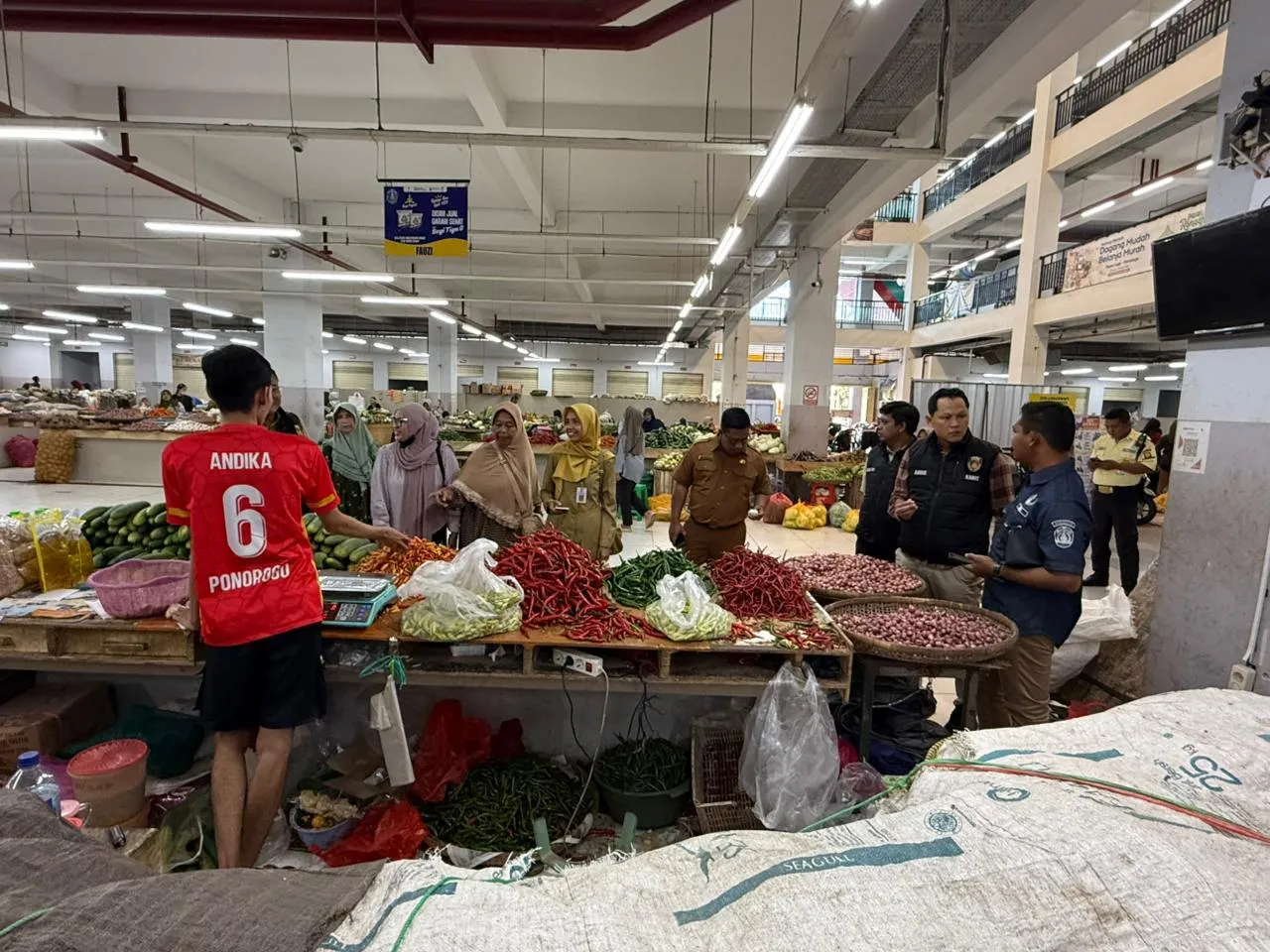 Satgas Saber Polres Ponorogo Pastikan Harga Stabil dan Stok Bapokting Aman Jelang Ramadhan