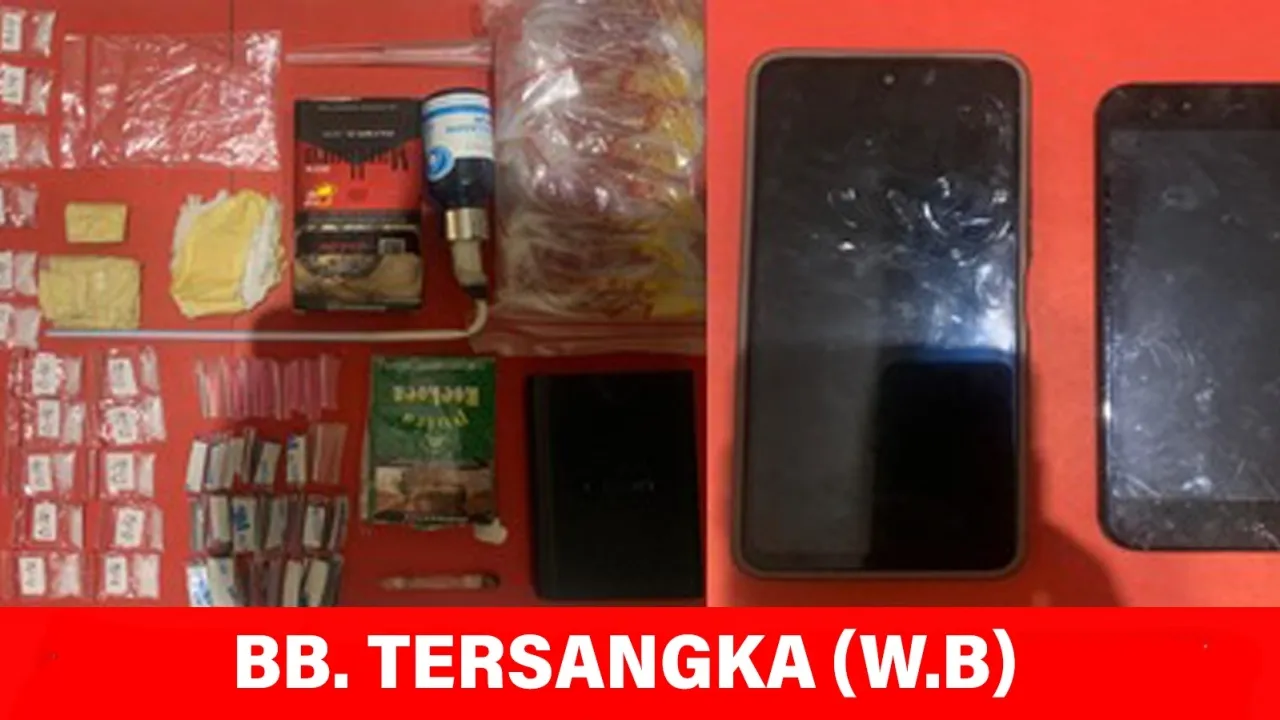 Pengedar Sabu 38,9 Gram Dibongkar, Berawal Dari Penangkapan Kurir di Warung Tanjunganom