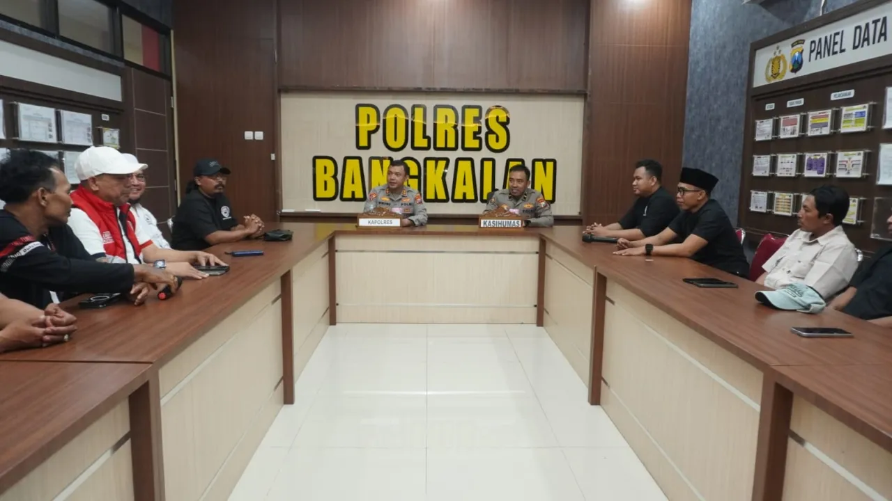 Perkuat Kemitraan, Kapolres Bangkalan Ajak KWI Kawal Pemberitaan Berimbang dan Edukatif