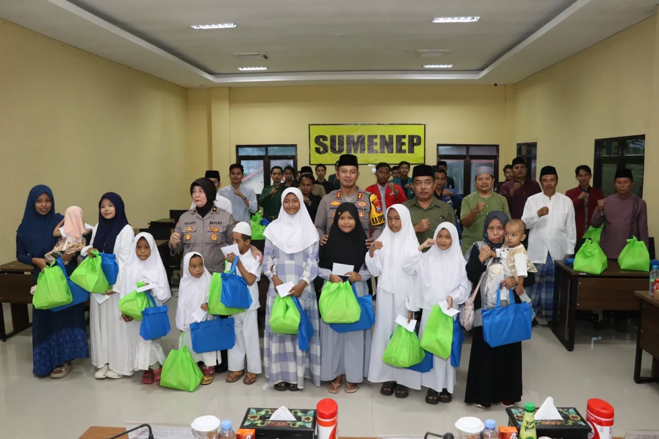 Polres Sumenep Gelar Buka Bersama Dengan Tokoh Agama, Badan Eksekutif Mahasiswa dan Organisasi Kemahasiswaan