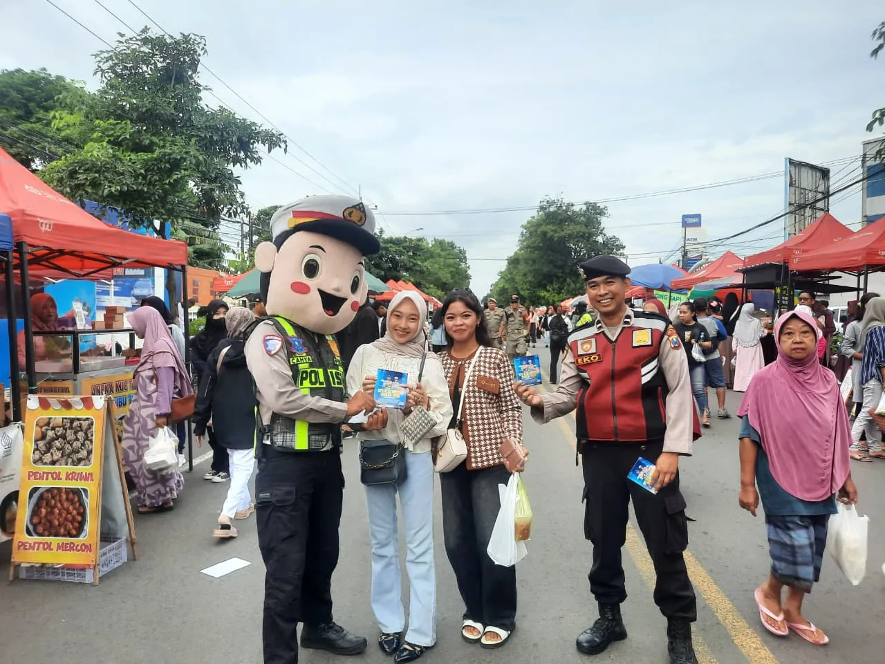 Kamseltibcarlantas di CFD Gencar Sosialisasikan Operasi Keselamatan Semeru 2026