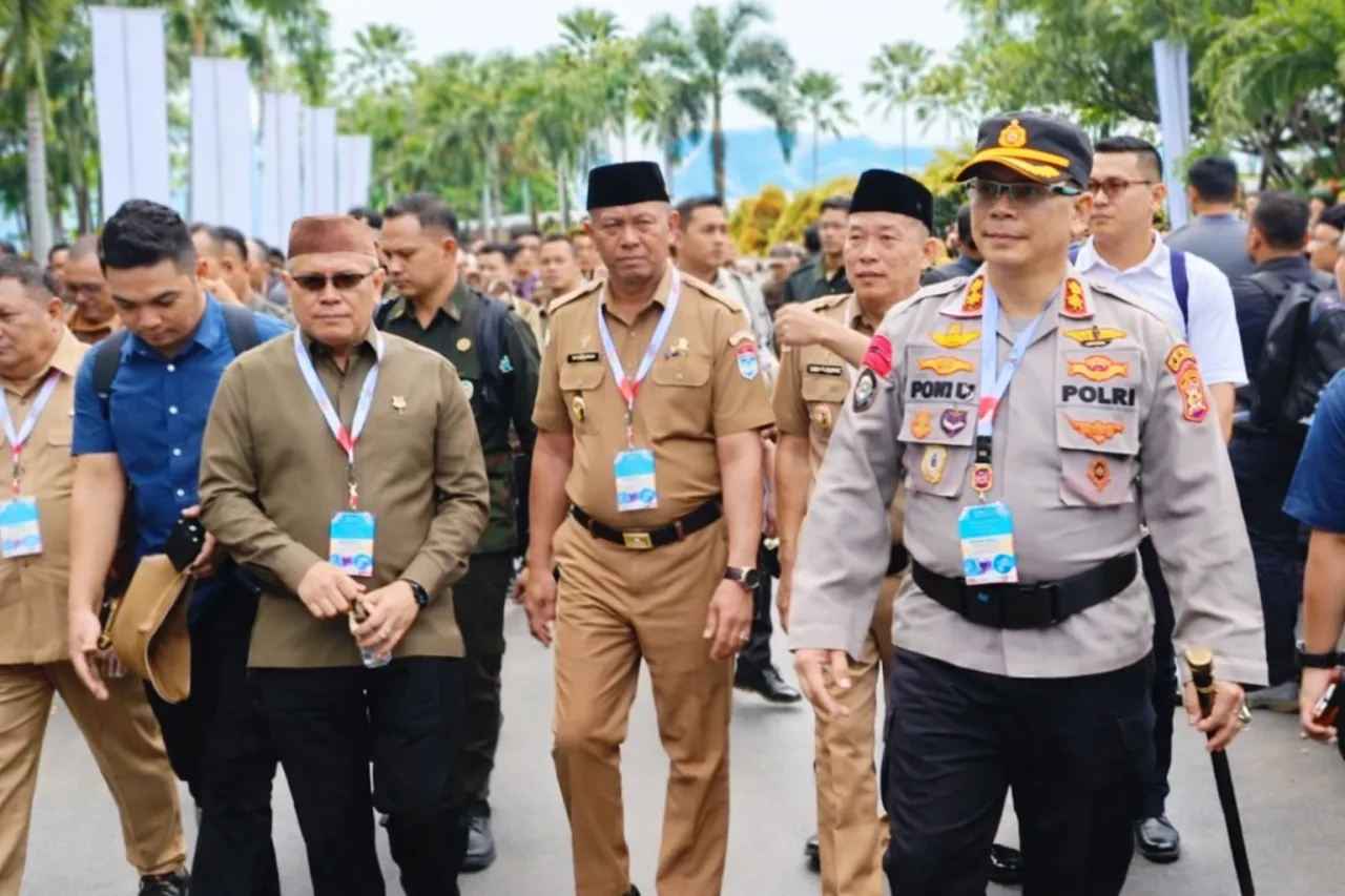 Kapolres Boltim Hadiri Rakornas Nasional, Tegaskan Komitmen Kawal Program Presiden Menuju Indonesia Emas 2045