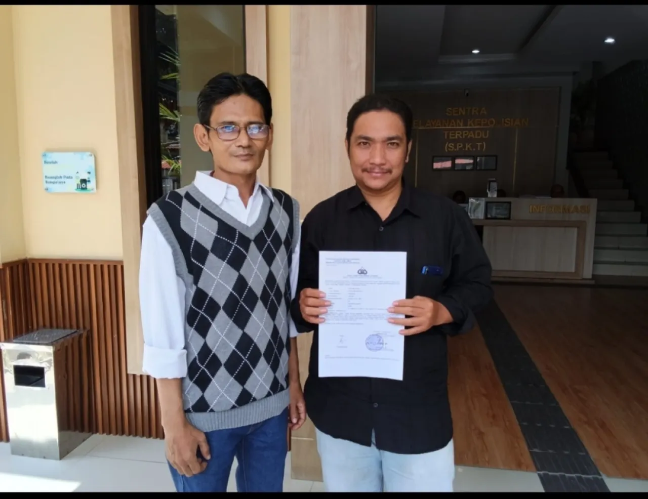 Diduga Cemarkan Nama Baik Melalui Mensos Ivan Matdoni Laporkan Usaha Rental Mobil di Polda Jatim