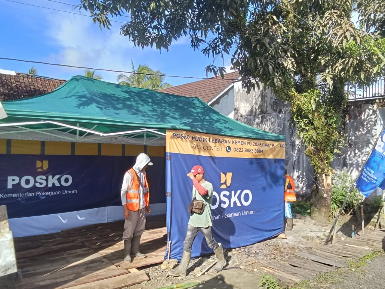 Posko Mudik Lebaran 2026/1447 H Kementerian PUPR Siap Layani Pemudik, Sediakan Call Center Pengaduan