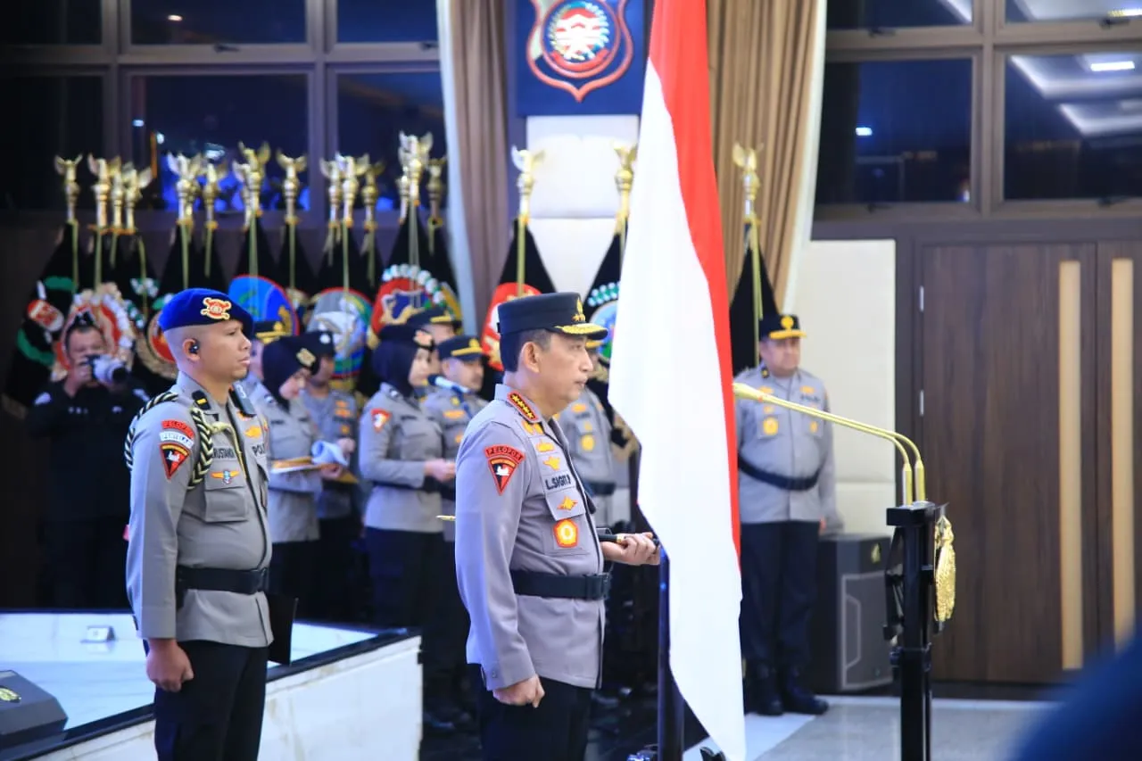 47 Perwira Tinggi Polri Naik Pangkat, 1 Perwira Raih Bintang Tiga