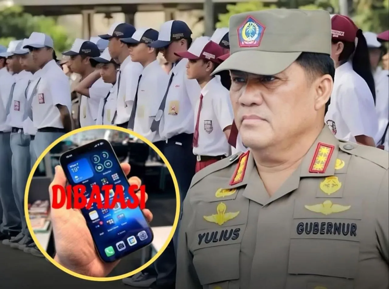 Gubernur YSK Tegaskan Disiplin Digital di Sekolah, Pemprov Sulut Batasi Penggunaan Ponsel bagi Pelajar