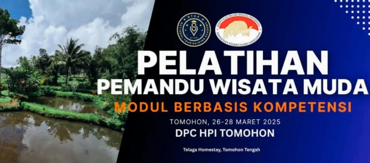 HPI Kota Tomohon Gandeng Owner Telaga Tomohon Home Stay, Cetak Pemandu Wisata Muda Profesional dan Berdaya Saing Global