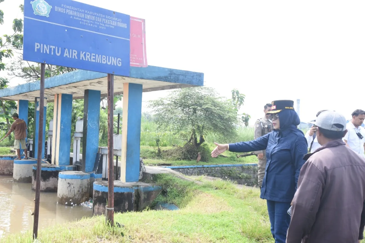 Pemkab Sidoarjo Normalisasi Sungai Porong Kanal