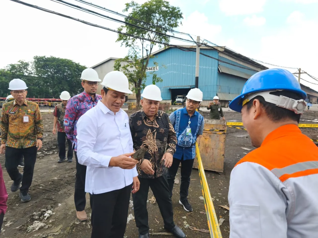 Tinjau Lokasi Ledakan di Waru, Bupati Subandi Tekankan Pentingnya BPJS Ketenagakerjaan bagi Seluruh Karyawan