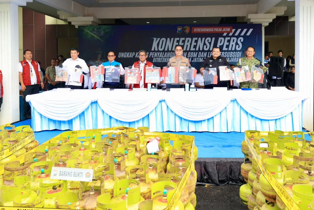 Polda Jatim Amankan 79 Tersangka Penyalahgunaan BBM dan LPG Bersubsidi