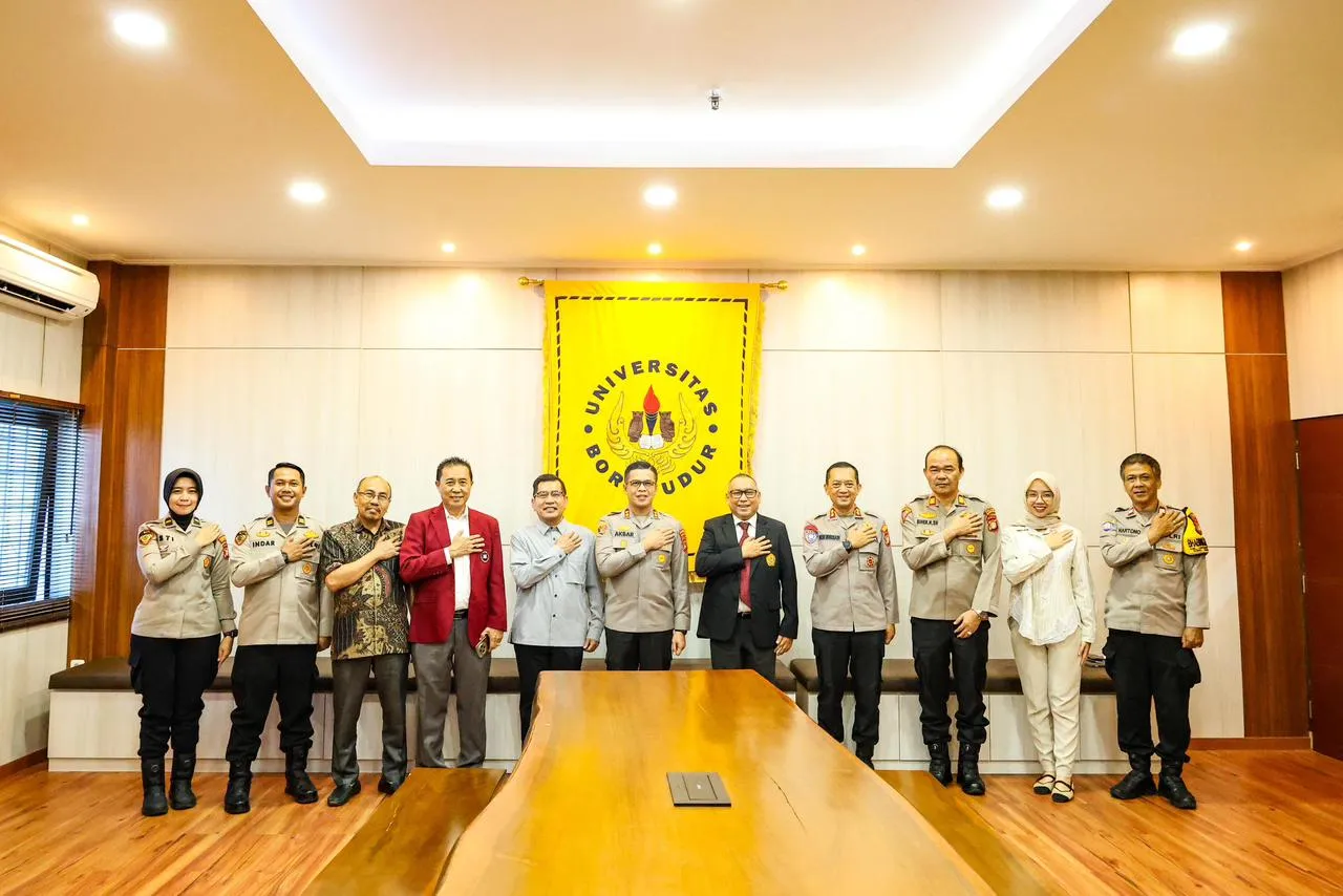 Universitas Borobudur Perkuat Kolaborasi, Akselerasi Transformasi Pendidikan melalui Pusat Studi Kepolisian
