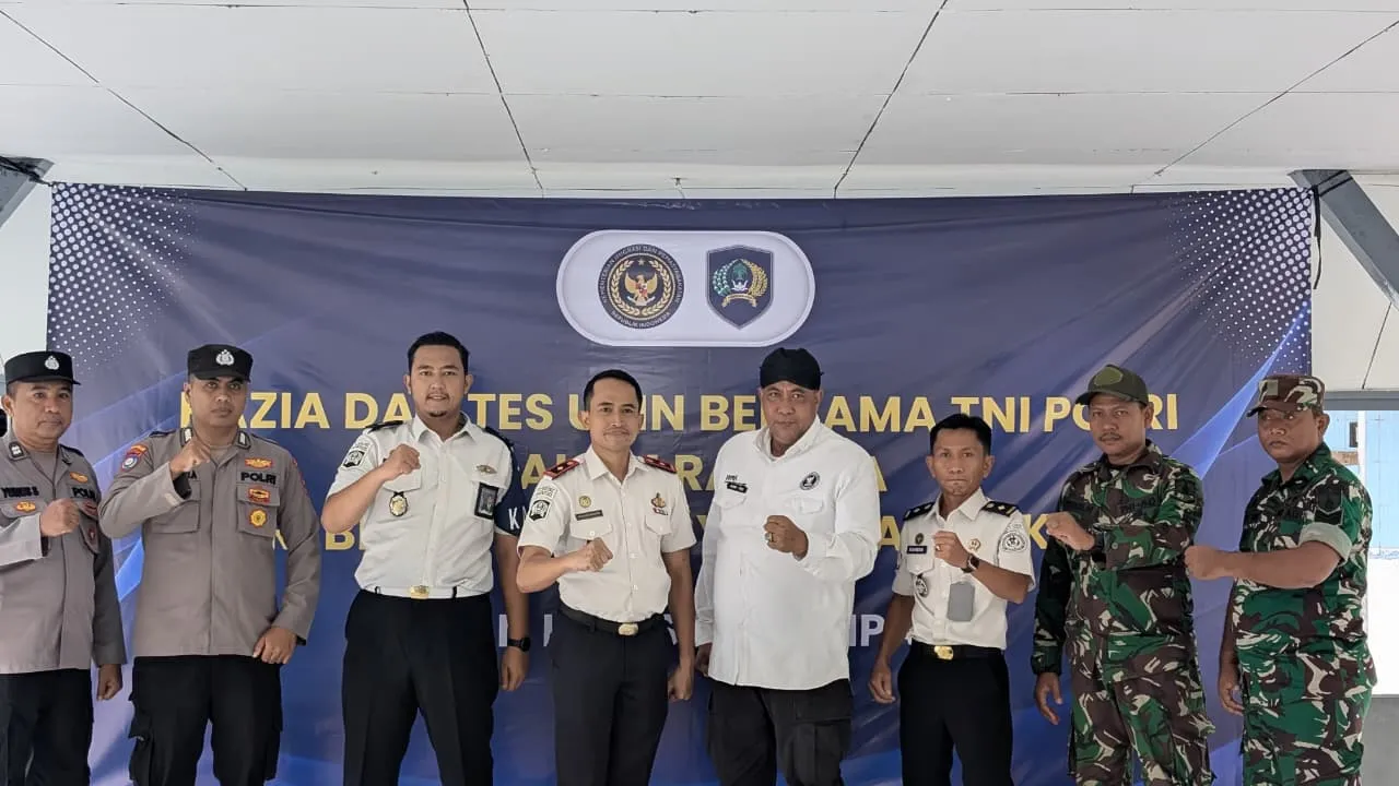 Sinergi Lawan Narkoba, Rutan Sampang Gelar Razia Besar-Besaran dan Tes Urin Massal