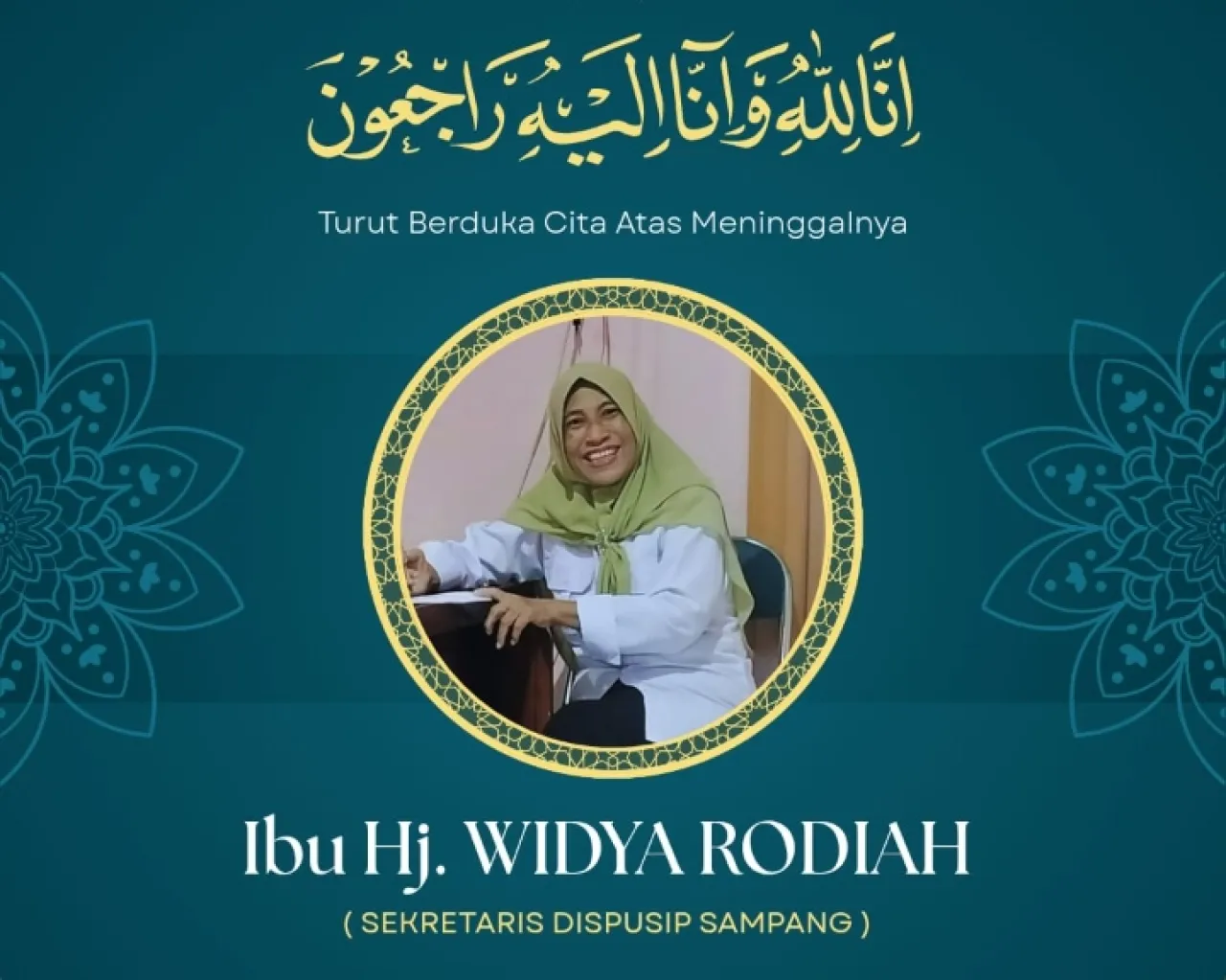 Keluarga Besar Satreskrim Polres Sampang Berduka atas Berpulangnya Ibu Mertua KBO Ipda Poundra Kinan