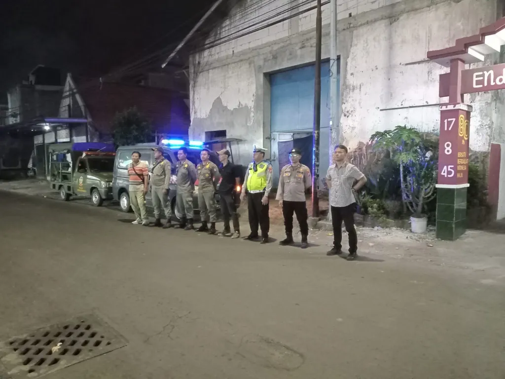 Dapat Informasi Gengster, Patroli Polsek Semampir Respons Cepat Menuju Lokasi