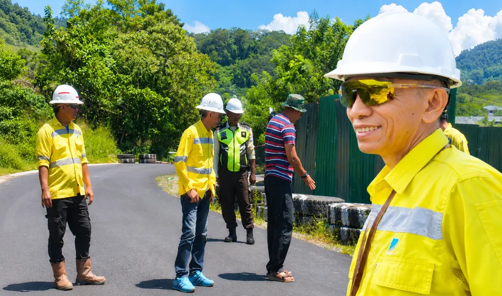 Komitmen Keselamatan Jadi Prioritas, PT MSM Bangun Akses Alternatif Saat Ruas Jalan Mengalami Penurunan