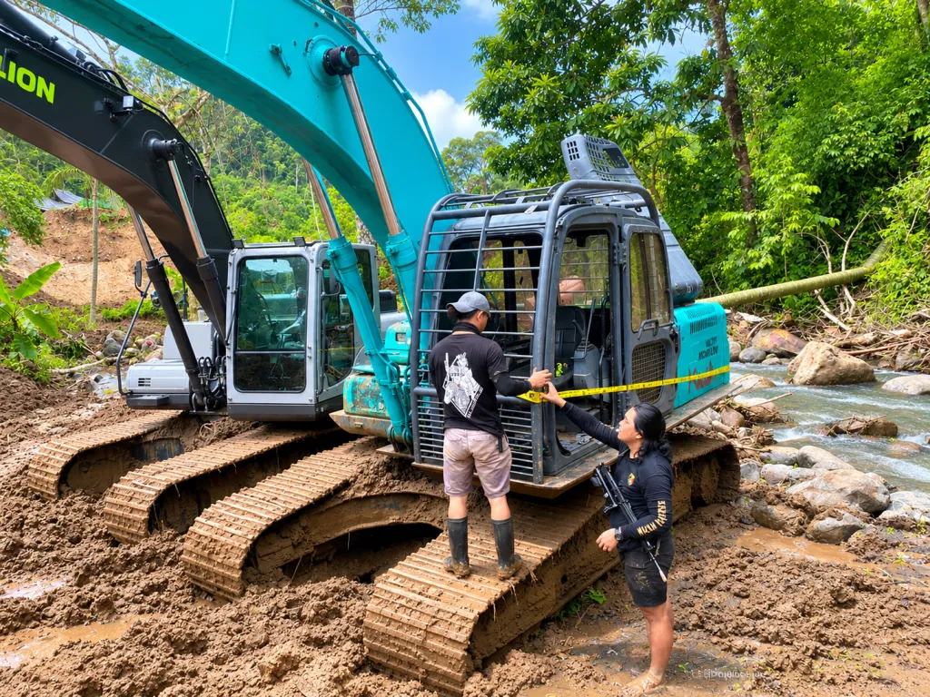 10 Excavator Diamankan, Publik Tagih Pengungkapan Pemilik dan Pengendali PETI Garini