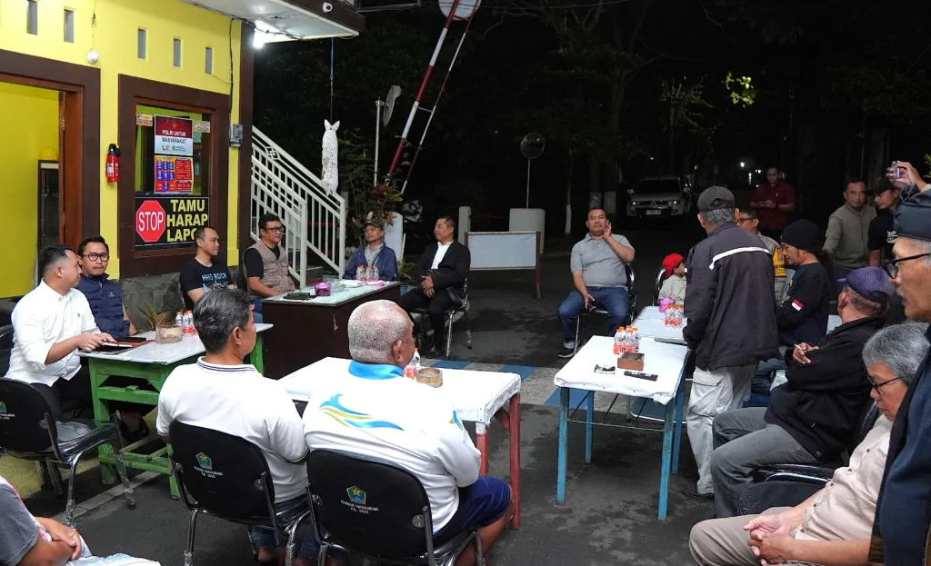 Sambang Poskamling, Kapolresta Malang Kota Serap Aspirasi dan Jaga Kamtibmas Hingga Level RT