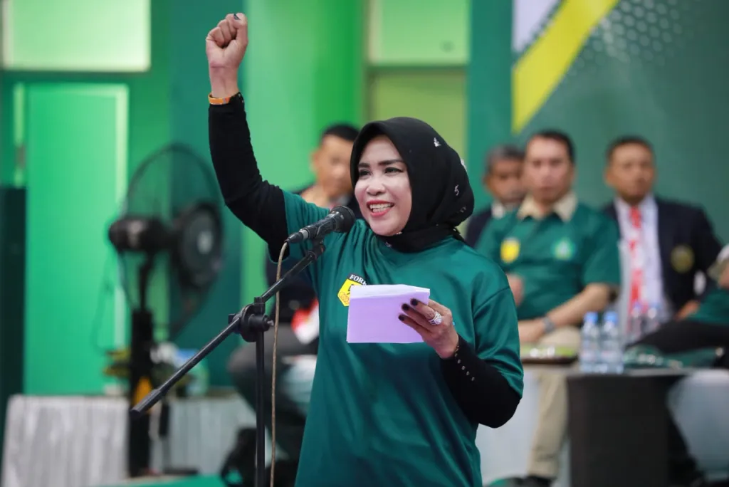 450 Atlet Karate Ikuti Porkab, Wabup Mimik : Wadah Pembinaan Generasi  Prestasi