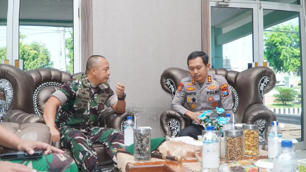 Perkuat Sinergitas Penegak Hukum, Kapolres Pasuruan Jalin Silaturahmi dengan TNI dan Kejaksaan