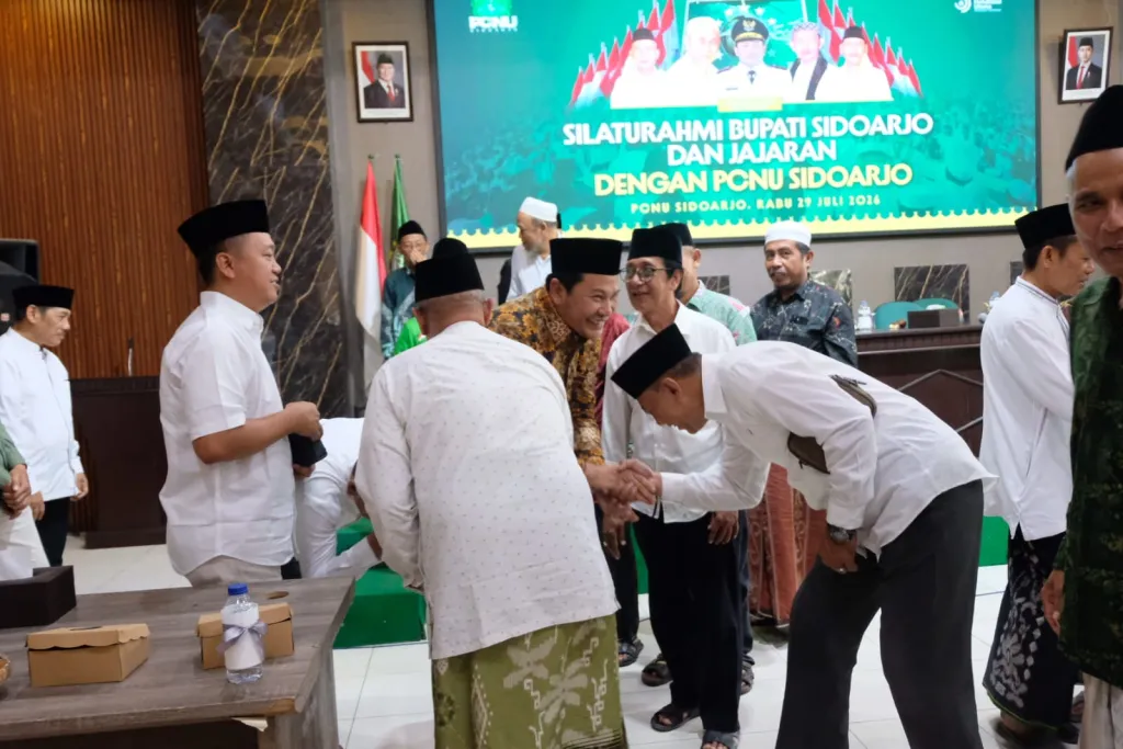 Bertemu Pengurus PCNU Sidoarjo, Bupati Subandi Tegaskan Komitmen  Berantas Penyakit Masyarakat