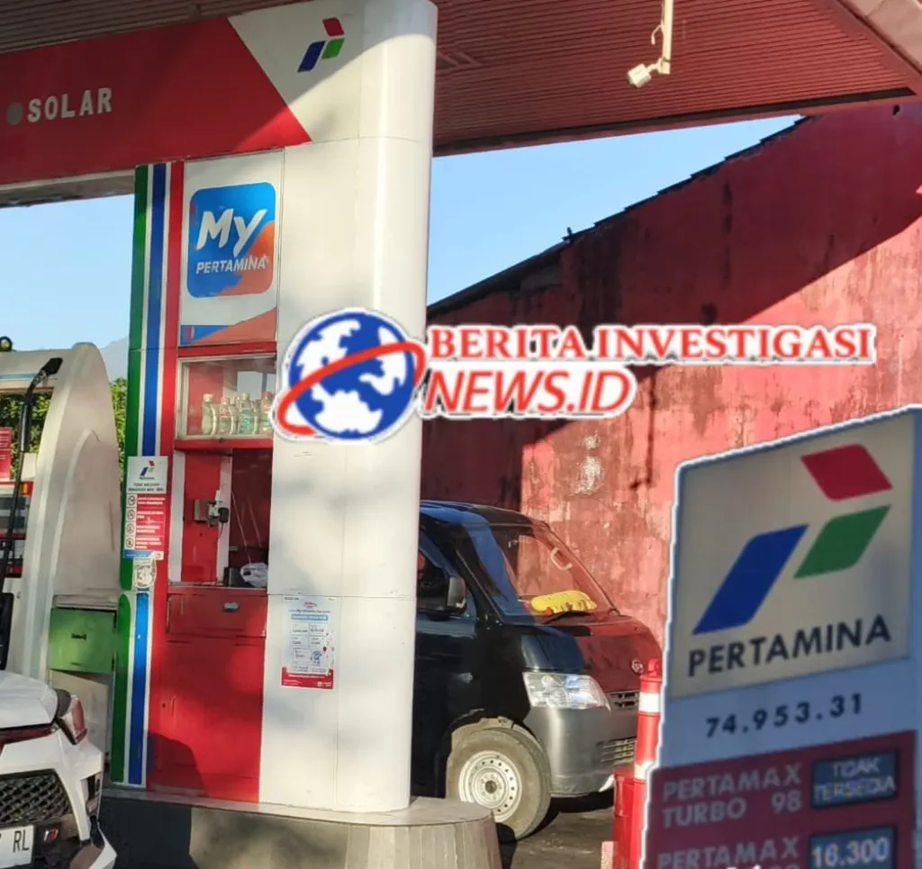 Gran Max Bermesin Bensin Isi Solar Bawa Tong Oranye, Aktivitas di SPBU Kolongan Maumbi Jadi Sorotan Publik
