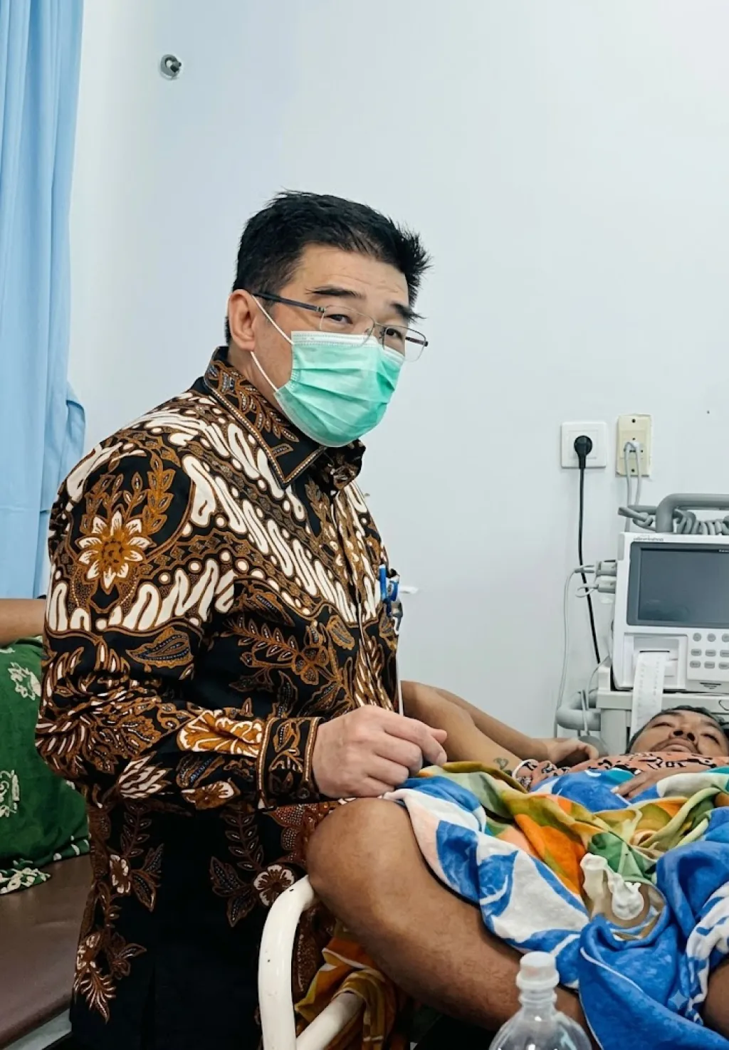 Dirut RSUP Kandou Turun Langsung Temui Korban Drag Race, Pastikan Penanganan Medis Berjalan Optimal