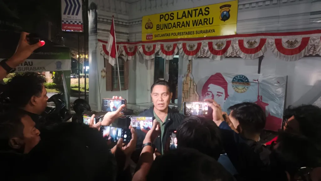 Polda Jatim Pastikan Situasi Surabaya Kondusif dan Terkendali Pascakejadian di Dua Pos Lantas