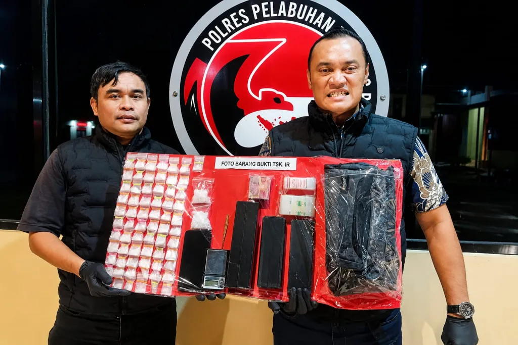 Polres Pelabuhan Tanjung Perak Ungkap Peredaran 399 Gram Sabu, Pemuda 20 Tahun Ditangkap