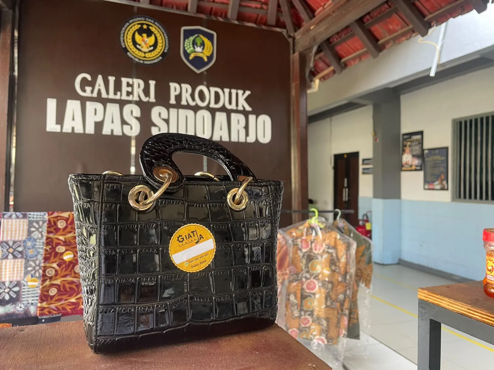 Lapas Sidoarjo Buka Galeri Produk, Dorong Karya Warga Binaan Bernilai Ekonomi 
