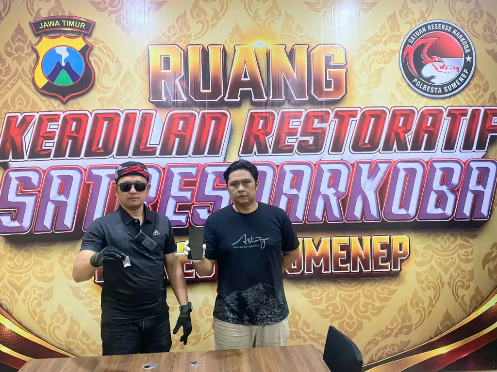 Satresnarkoba Polresta Sumenep Ungkap Kasus Dugaan Penyalahgunaan Narkotika, Sabu Seberat 0,47 Gram Diamankan