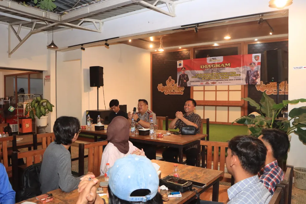 Kapolresta Tuban Dialog dengan Mahasiswa, Bahas Tambang Ilegal hingga Balap Liar