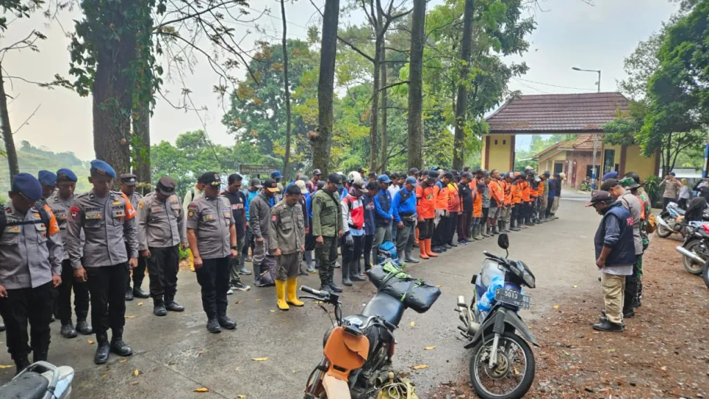 Antisipasi Karhutla Susulan Gunung Welirang, Polres Mojokerto Dirikan Posko dan Siagakan Personel Brimob