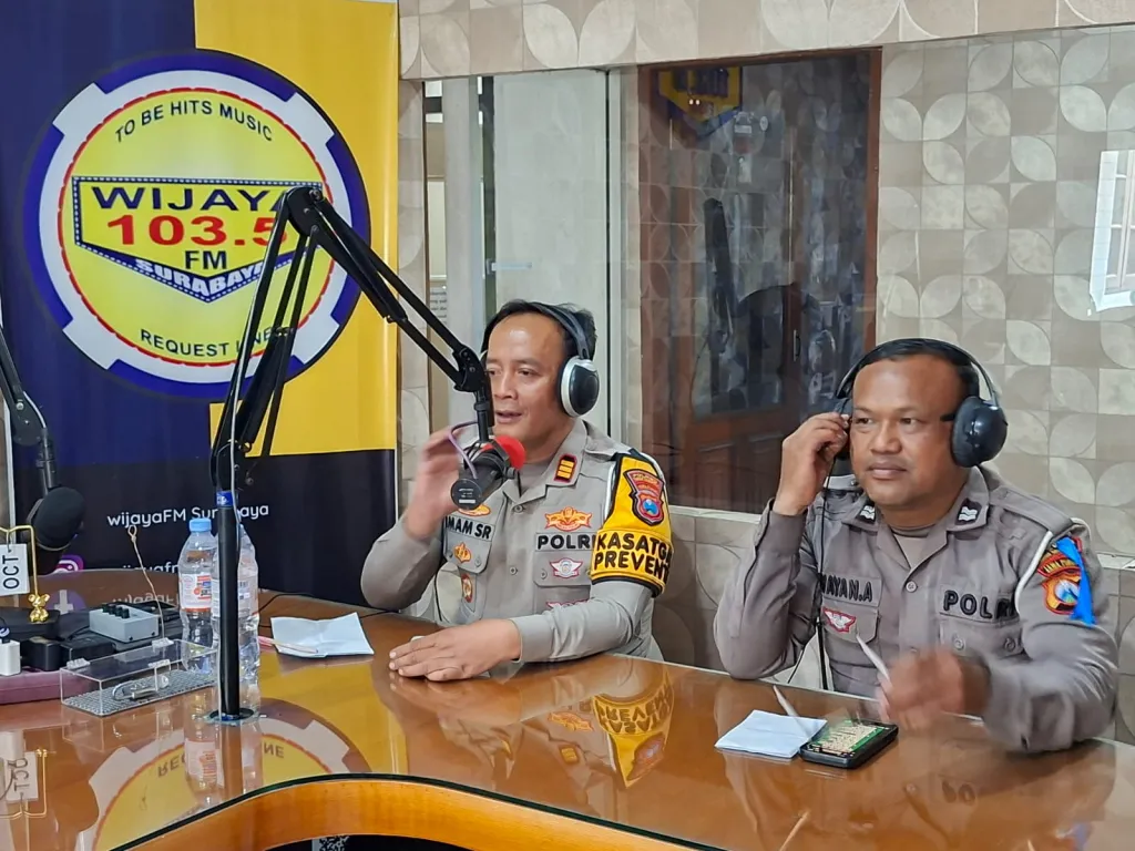 Gandeng Media, Satlantas Polres Tanjung Perak Sosialisasikan Operasi Patuh Semeru 2026