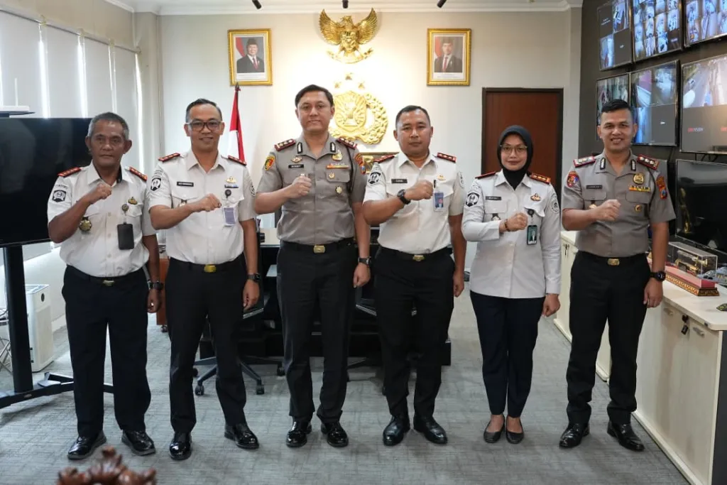 Perkuat Sinergitas Kemenimipas-Polri, Karutan Surabaya Bertemu dengan Kapolresta Sidoarjo 